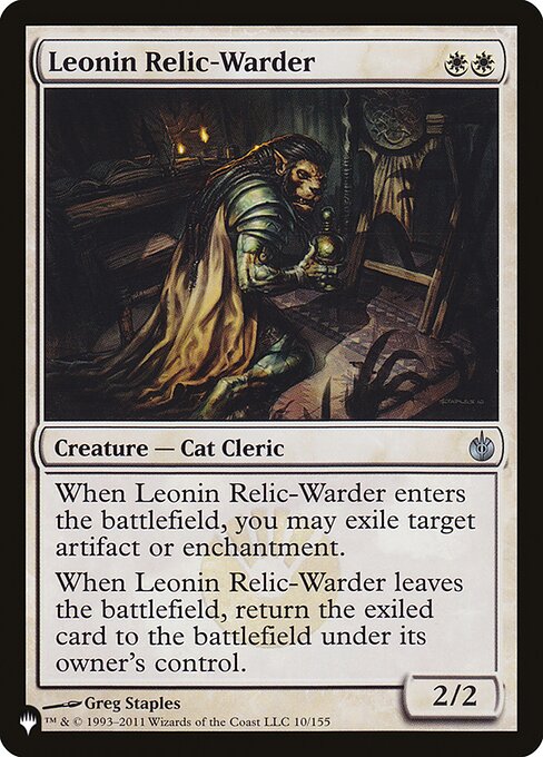 Leonin Relic-Warder - Nonfoil