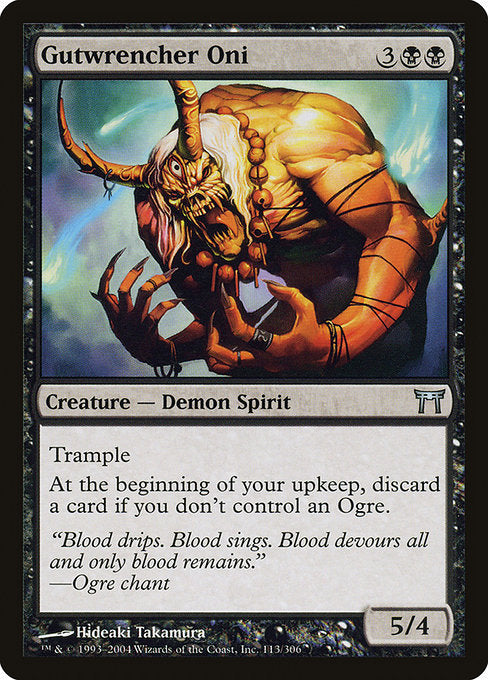 Gutwrencher Oni - Nonfoil