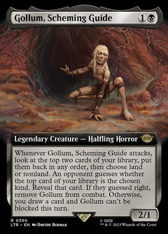Gollum, Scheming Guide (Extended Art)