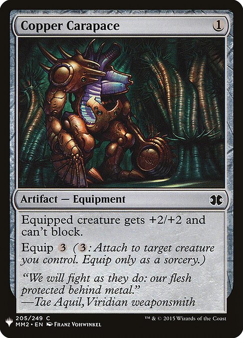 Copper Carapace - Nonfoil