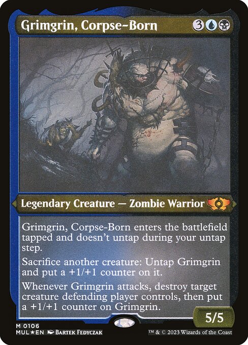 Grimgrin, Corpse-Born - Etched