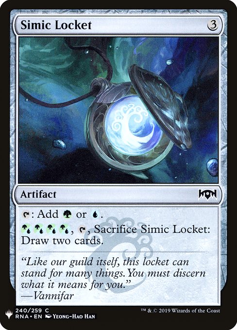 Simic Locket - Nonfoil