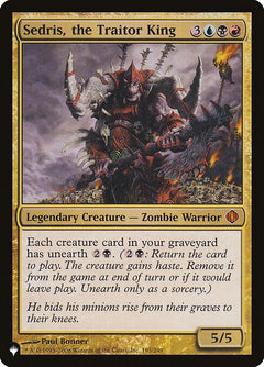 Sedris, the Traitor King (ALA-193)