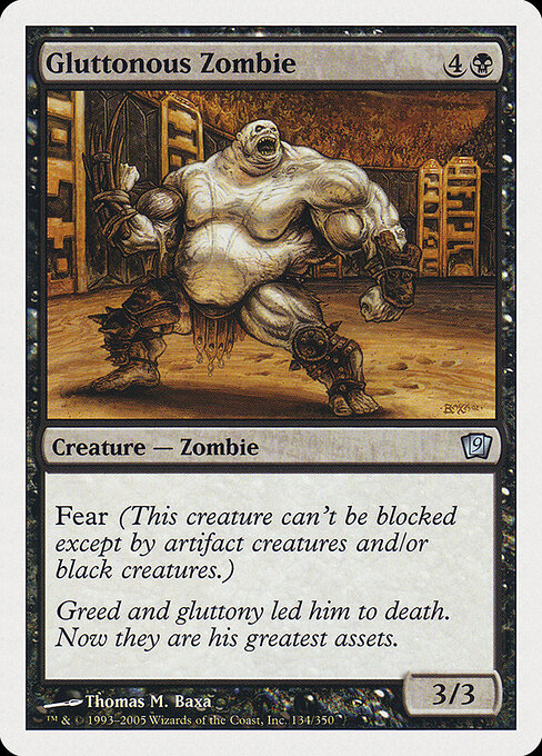 Gluttonous Zombie - Nonfoil