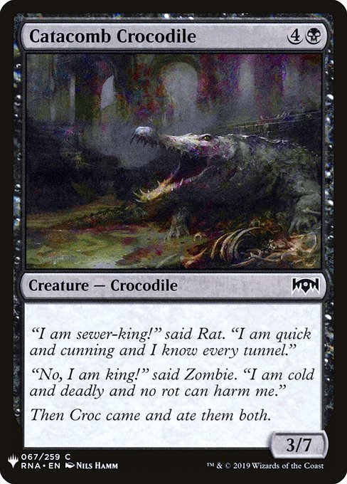 Catacomb Crocodile - Nonfoil