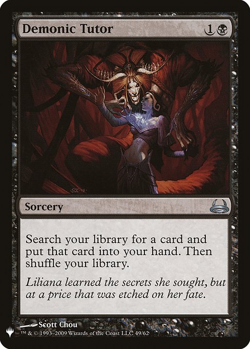 Demonic Tutor - Nonfoil