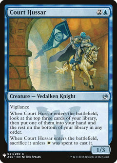 Court Hussar (A25-51)