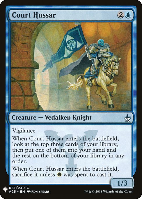 Court Hussar - Nonfoil