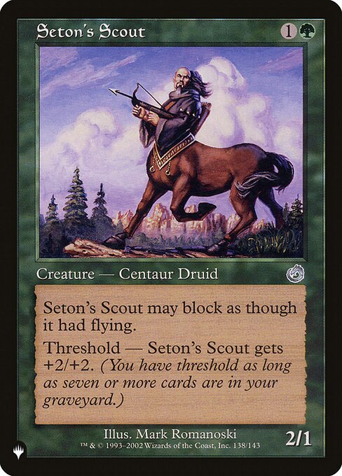 Seton's Scout - Nonfoil