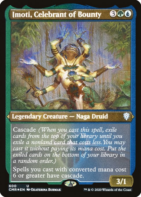 Imoti, Celebrant of Bounty - Etched