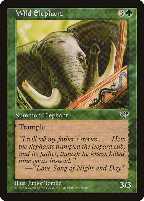 Wild Elephant - Nonfoil