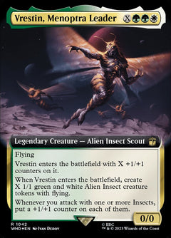 Vrestin, Menoptra Leader (Extended Art - Surge Foil)