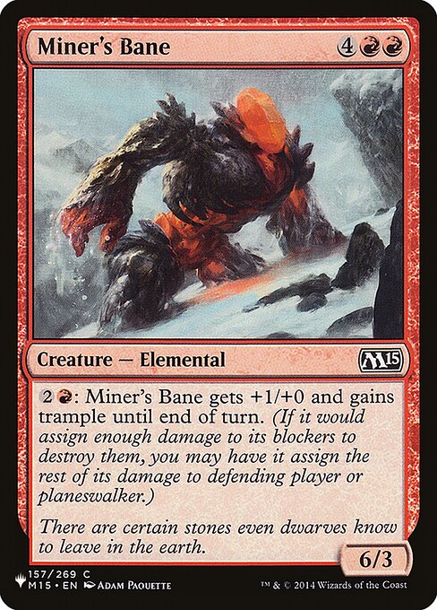 Miner's Bane - Nonfoil