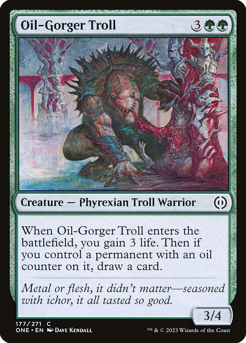 Oil-Gorger Troll - Nonfoil