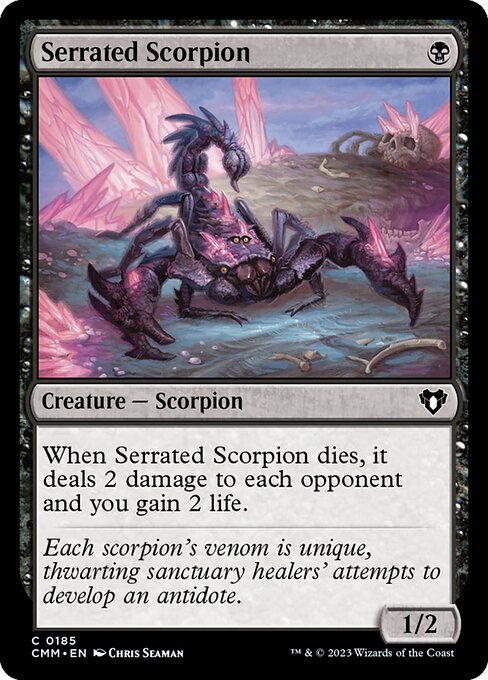 Serrated Scorpion - Nonfoil