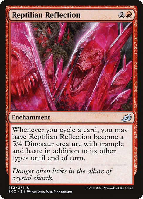 Reptilian Reflection - Nonfoil