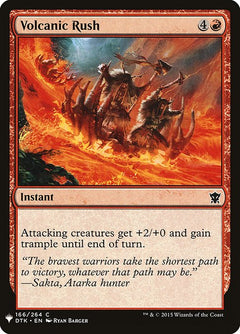 Volcanic Rush (DTK-166)