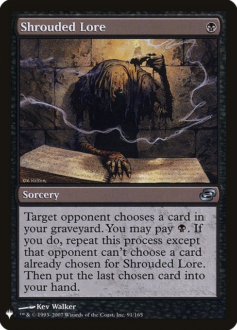 Shrouded Lore - Nonfoil