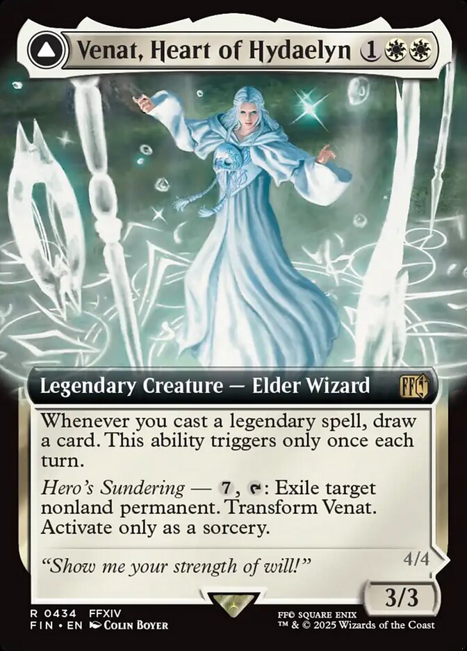 Venat, Heart of Hydaelyn // Hydaelyn, the Mothercrystal (Extended Art)