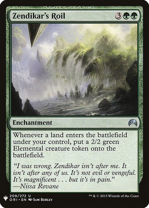 Zendikar's Roil - Nonfoil