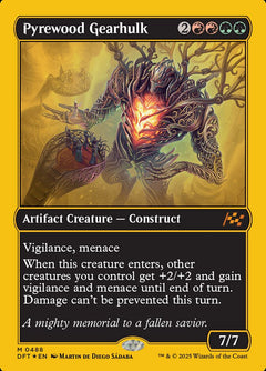 Pyrewood Gearhulk (Gold Foil)
