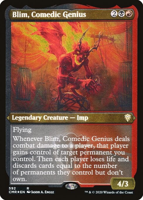 Blim, Comedic Genius - Etched