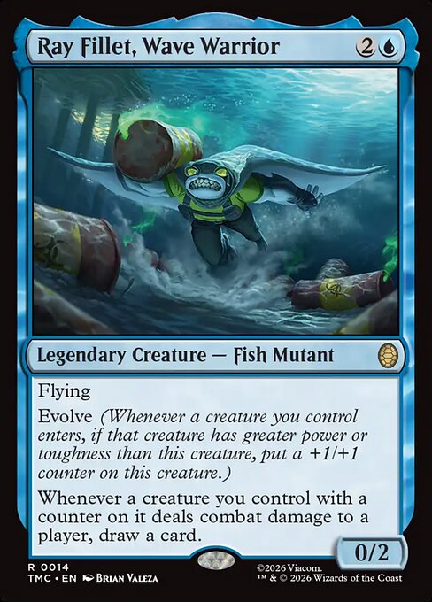 Ray Fillet, Wave Warrior - Nonfoil