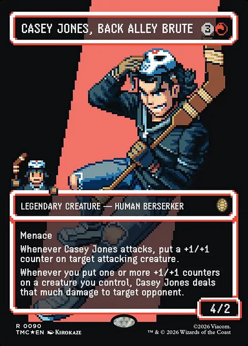 Casey Jones, Back Alley Brute - Foil