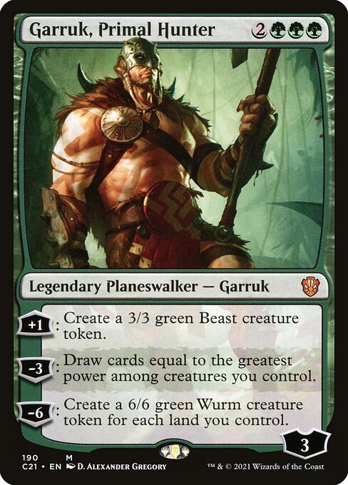 Garruk, Primal Hunter - Nonfoil