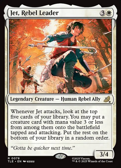 Jet, Rebel Leader - Nonfoil