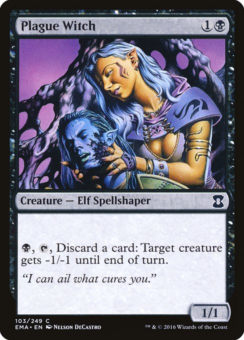 Plague Witch - Nonfoil