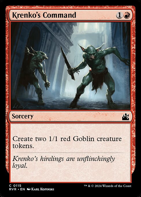 Krenko's Command - Nonfoil
