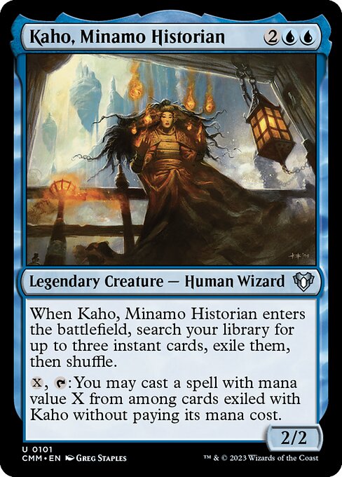 Kaho, Minamo Historian - Nonfoil