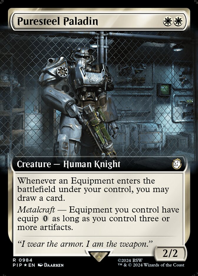 Puresteel Paladin (Extended Art - Surge Foil)