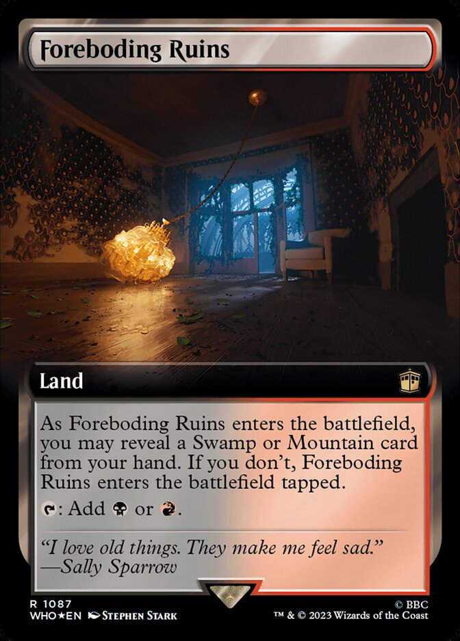Foreboding Ruins (Extended Art - Surge Foil)