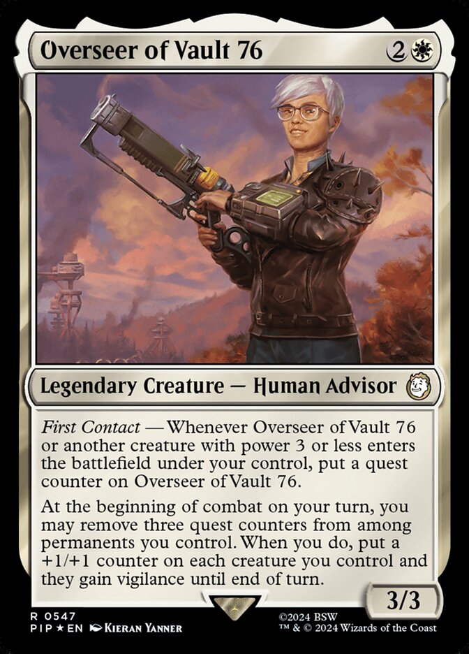 Overseer of Vault 76 (Surge Foil)