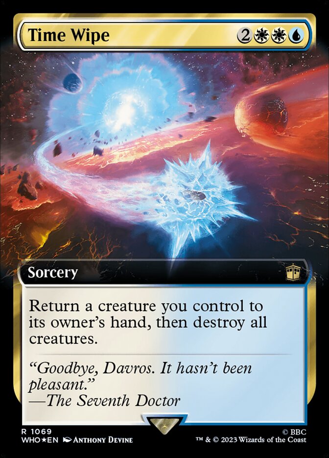 Time Wipe (Extended Art - Surge Foil)