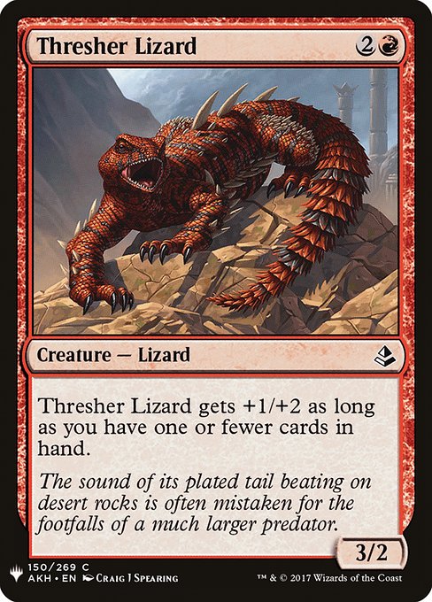 Thresher Lizard - Nonfoil