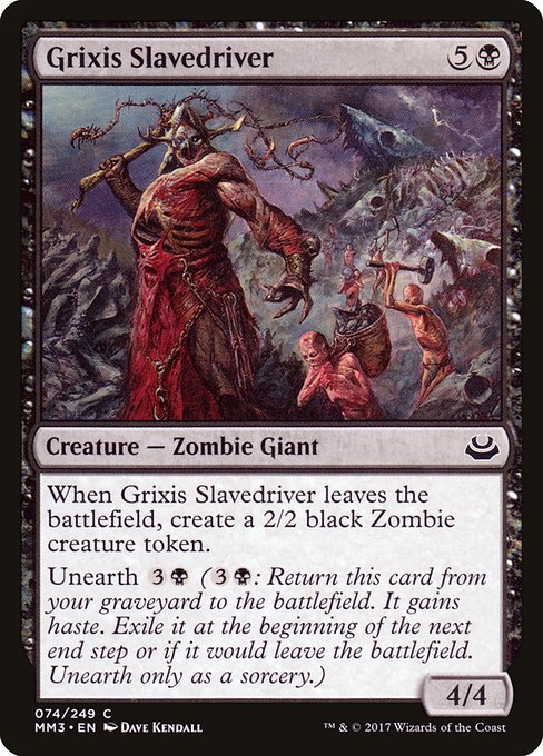 Grixis Slavedriver - Nonfoil