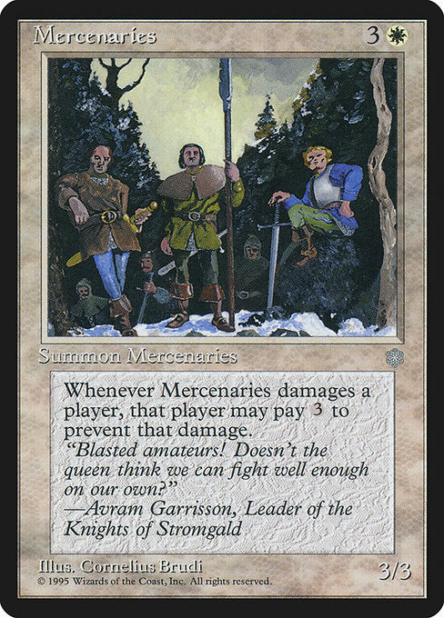 Mercenaries - Nonfoil