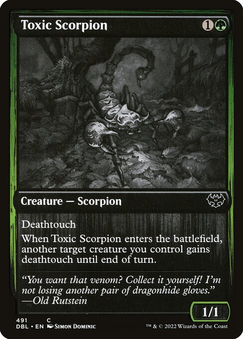 Toxic Scorpion - Nonfoil