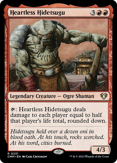Heartless Hidetsugu - Nonfoil