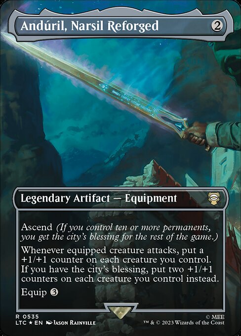 Andúril, Narsil Reforged - Foil