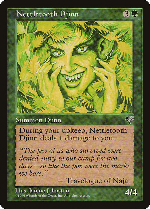 Nettletooth Djinn - Nonfoil