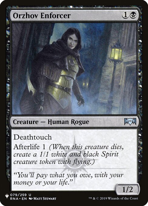 Orzhov Enforcer - Nonfoil