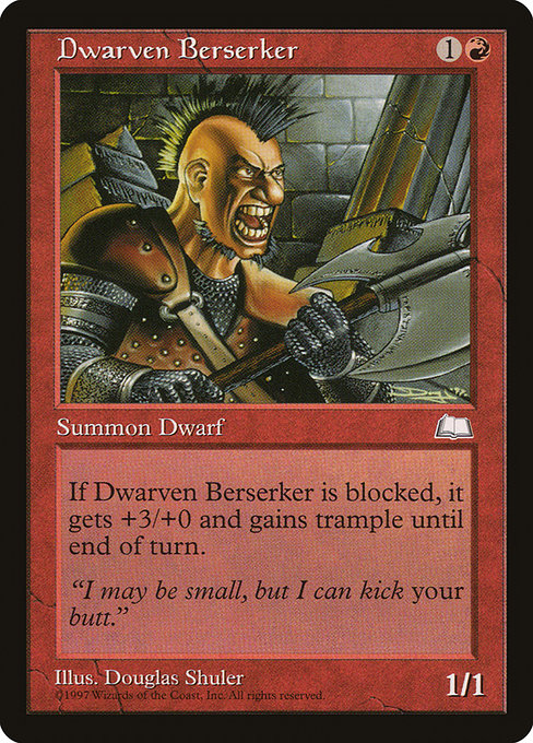 Dwarven Berserker - Nonfoil