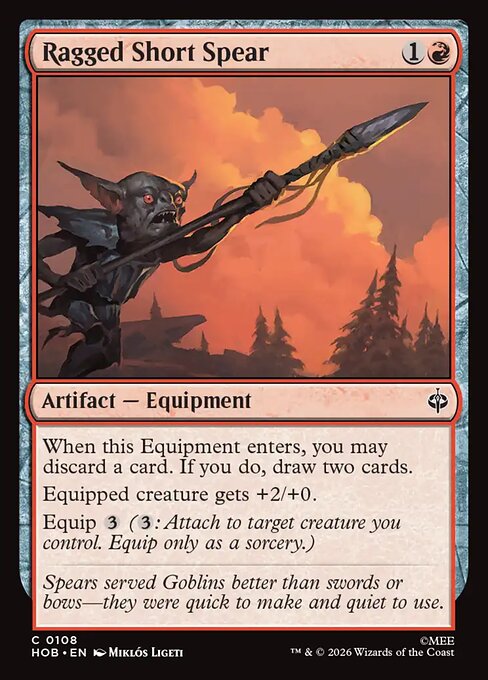 Ragged Short Spear