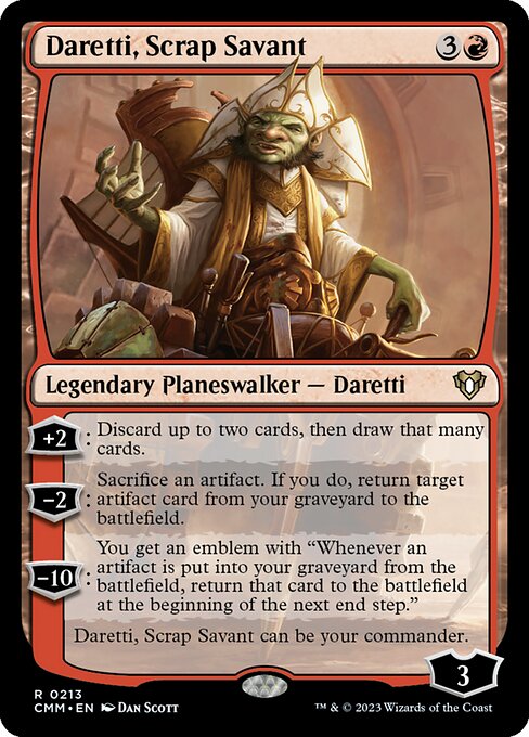 Daretti, Scrap Savant - Nonfoil