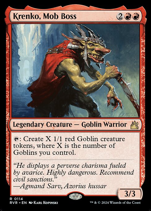Krenko, Mob Boss - Nonfoil