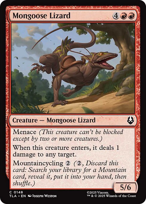 Mongoose Lizard - Nonfoil